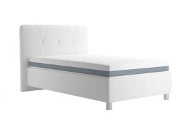 Jednolôžko Stella v rozmere 120x200 cm, v poťahu Loft 1