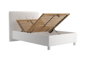 Jednolôžko Stella v rozmere 120x200 cm, v poťahu Loft 1, polohovanie