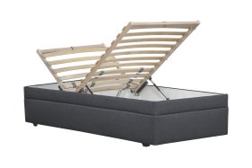 Jednolôžko Pluto v rozmere 90x200 cm, v poťahu Malmö New 96, polohovanie