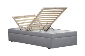 Jednolôžko Pluto v rozmere 90x200 cm, v poťahu Malmö New 90, polohovanie