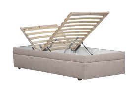 Jednolôžko Pluto v rozmere 90x200 cm, v poťahu Malmö New 8, polohovanie