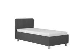 Jednolôžko Fiona v rozmere 90x200 cm, v poťahu Malmö New 95, hlavové čelo