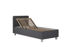 Jednolôžko Fiona v rozmere 90x200 cm, v poťahu Malmö New 95, hlavové čelo, polohovanie hlavy