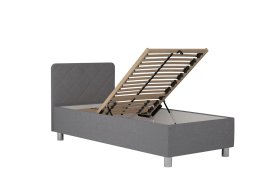 Jednolôžko Fiona v rozmere 90x200 cm, v poťahu Malmö New 83, hlavové čelo, polohovanie