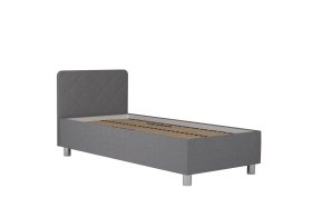 Jednolôžko Fiona v rozmere 90x200 cm, v poťahu Malmö New 83, hlavové čelo, bez matraca