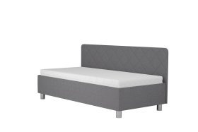 Jednolôžko Fiona v rozmere 90x200 cm, v poťahu Malmö New 83, bočné čelo