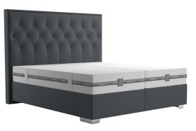 Boxspring Padmé v rozmere 180x200 cm, v poťahu Trinity 15, bez toppera