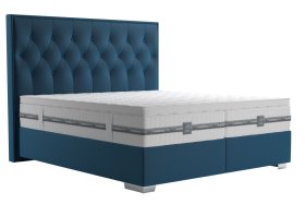 Boxspring Padmé v rozmere 180x200 cm, v poťahu Tiffany 11 Blue
