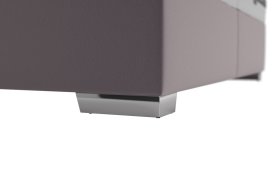 Boxspring Padmé v rozmere 180x200 cm, v poťahu Jasmine 62, podnožie
