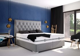Boxspring Padmé v rozmere 180x200 cm, v poťahu Salvador 17, interiér