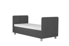 Jednolôžko Fiona v rozmere 90x200 cm, v poťahu Malmö New 95, hlavové + nožné čelo