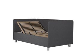 Jednolôžko Fiona v rozmere 110x200 cm, v poťahu Malmö New 95, hlavové + bočné + nožné čelo, polohovanie hlavy