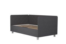 Jednolôžko Fiona v rozmere 110x200 cm, v poťahu Malmö New 95, hlavové + bočné + nožné čelo, bez matraca