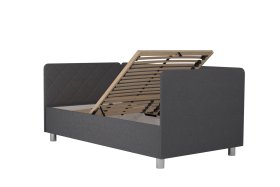 Jednolôžko Fiona v rozmere 110x200 cm, v poťahu Malmö New 95, hlavové + bočné + nožné čelo, polohovanie