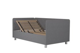 Jednolôžko Fiona v rozmere 110x200 cm, v poťahu Malmö New 83, hlavové + bočné + nožné čelo, polohovanie hlavy