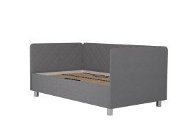 Jednolôžko Fiona v rozmere 110x200 cm, v poťahu Malmö New 83, hlavové + bočné + nožné čelo, bez matraca