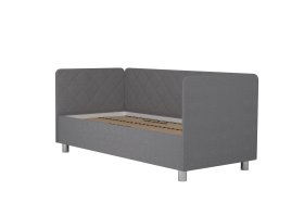 Jednolôžko Fiona v rozmere 90x200 cm, v poťahu Malmö New 83, hlavové + bočné + nožné čelo, bez matraca