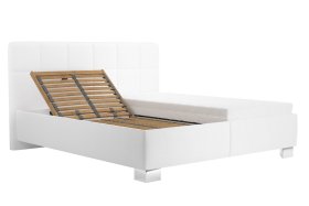 Dvojlôžko Kelly v rozmere 180x200 cm, v poťahu Loft 1, polohovanie hlavy