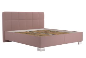 Dvojlôžko Kelly v rozmere 180x200 cm, v poťahu Enjoy 19 Flamingo, bez matracov