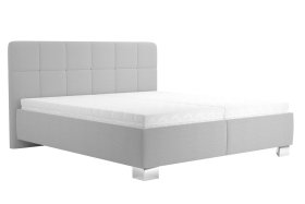 Dvojlôžko Kelly v rozmere 180x200 cm, v poťahu Bravo 11 Silver