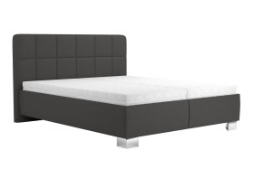 Dvojlôžko Kelly v rozmere 160x200 cm, v poťahu Loft Grey