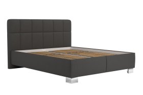 Dvojlôžko Kelly v rozmere 160x200 cm, v poťahu Loft Grey, bez matracov