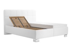 Dvojlôžko Kelly v rozmere 160x200 cm, v poťahu Loft 1, polohovanie hlavy