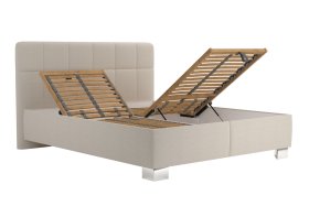 Dvojlôžko Kelly v rozmere 160x200 cm, v poťahu Bravo 2 Nature, polohovanie