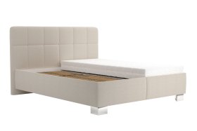 Dvojlôžko Kelly v rozmere 160x200 cm, v poťahu Bravo 2 Nature, bez matraca