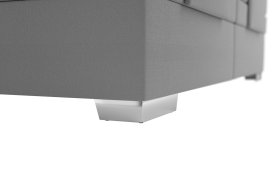 Boxspring Margo v rozmere 200x200 cm, v poťahu Arte 23, podnožie