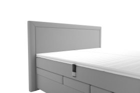 Boxspring Margo v rozmere 180x200 cm, v poťahu Arte 23, detail čela