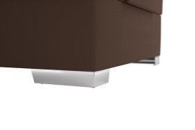 Boxspring Margo v rozmere 100x200 cm, v poťahu Enjoy 4 Brown, podnožie