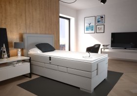 Boxspring Margo v rozmere 100x200 cm, v poťahu Arte 23, interiér