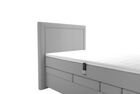 Boxspring Margo v rozmere 100x200 cm, v poťahu Arte 23, detail čela