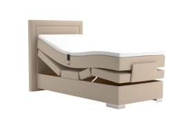 Boxspring Margo v rozmere 90x200 cm, v poťahu Enjoy 2 Camel, polohovanie