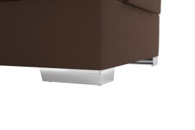 Boxspring Margo v rozmere 90x200 cm, v poťahu Enjoy 4 Brown, podnožie