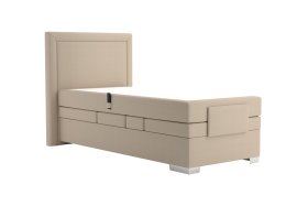 Boxspring Margo v rozmere 90x200 cm, v poťahu Enjoy 2 Camel, bez toppera