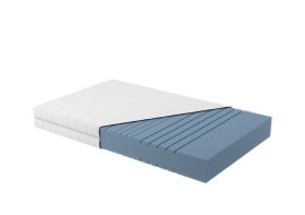Matrac Ivana Plus v rozmere 120x200 cm, polpoťah. Farba jadra je orientačná.