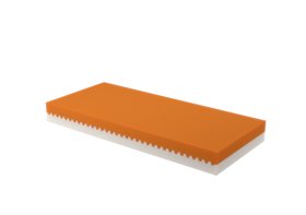Matrac Nelly Plus v rozmere 90x200 cm, jadro. Farba jadra je orientačná.