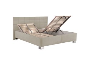 Dvojlôžko Olívia v rozmere 180x200 cm, v poťahu Milano 9110, polohovanie