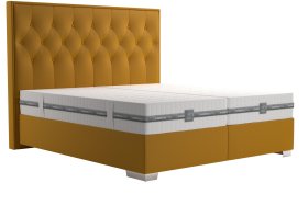 Boxspring Padmé v rozmere 180x200 cm, v poťahu Riviera 41, bez toppera
