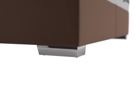 Boxspring Padmé v rozmere 180x200 cm, v poťahu Riviera 26, podnožie