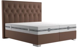 Boxspring Padmé v rozmere 180x200 cm, v poťahu Riviera 26, bez toppera