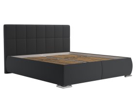 Dvojlôžko Sanza v rozmere 180x200 cm, v poťahu Savoy 94 DK. GR., bez matracov