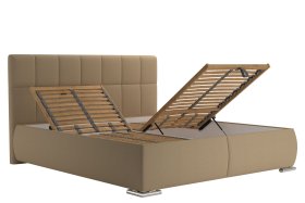 Dvojlôžko Sanza v rozmere 180x200 cm, v poťahu Savoy 24 Mika, polohovanie