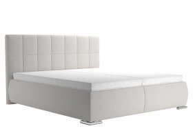 Dvojlôžko Sanza v rozmere 180x200 cm, v poťahu Savoy 21 Cream