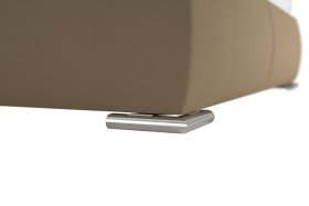 Dvojlôžko Sanza v rozmere 180x200 cm, v poťahu Savoy 24 Mika, podnožie