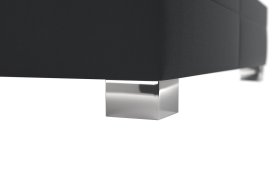 Dvojlôžko Nadia v rozmere 180x200 cm, v poťahu Savoy 94, ukážka nožičky