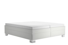 Dvojlôžko Nadia v rozmere 180x200 cm, v poťahu Loft 1, s matracmi