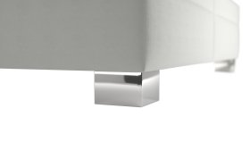 Dvojlôžko Nadia v rozmere 180x200 cm, v poťahu Loft 1, ukážka nožičky